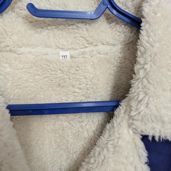 NWOT Ombre fleece lined light coat - Picture 4 of 4